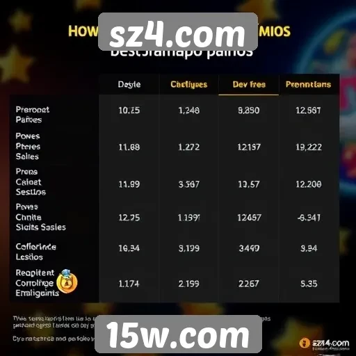 Comparativo de prêmios em jogos da plataforma sz4.com